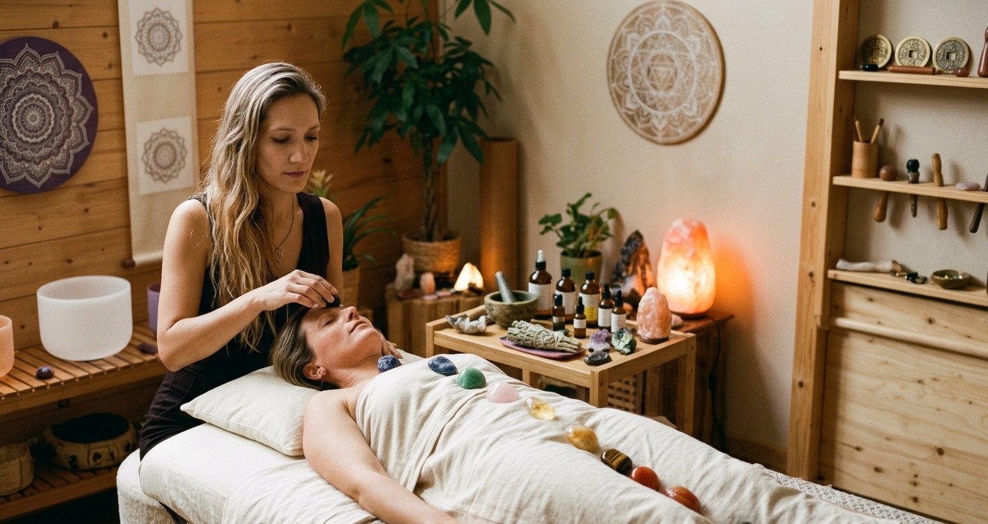 Cristalloterapia — Set Cristalli 7 Chakra & Radicamento - Massaggi olistici a Udine