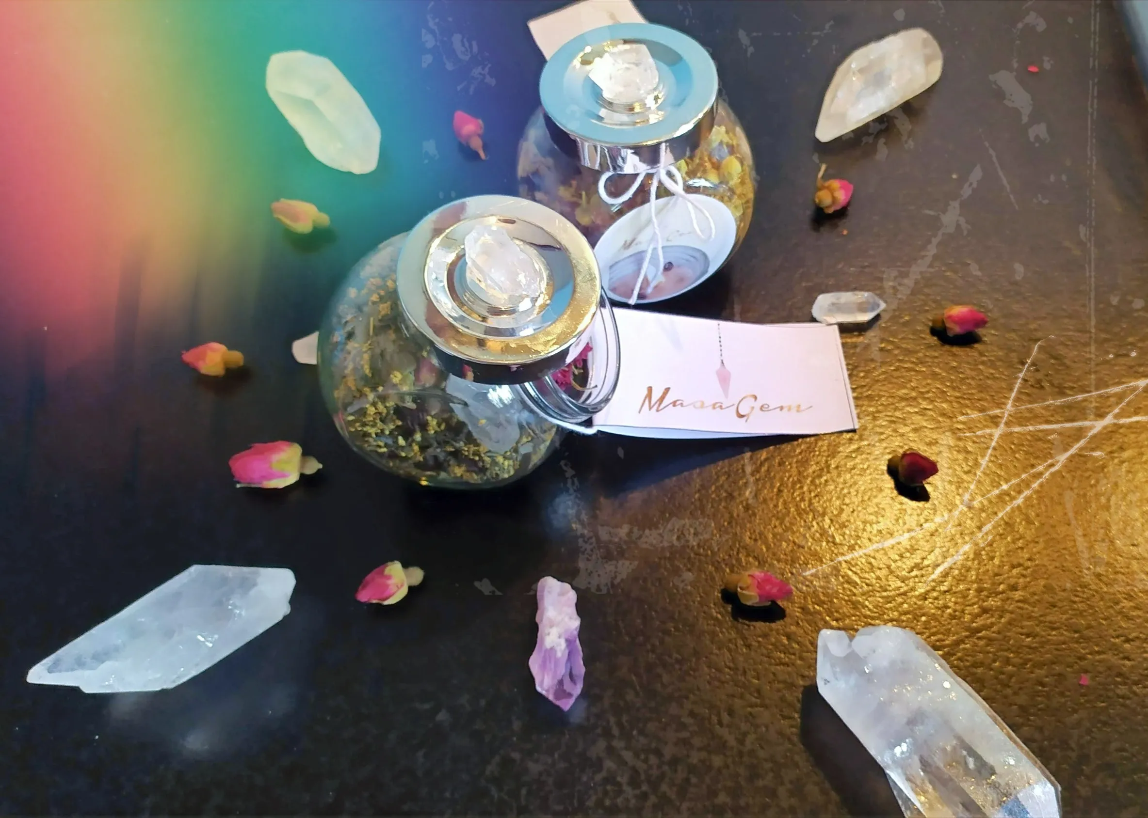Elisir e infusi naturali per rituali vibrazionali a Udine - MasaGem